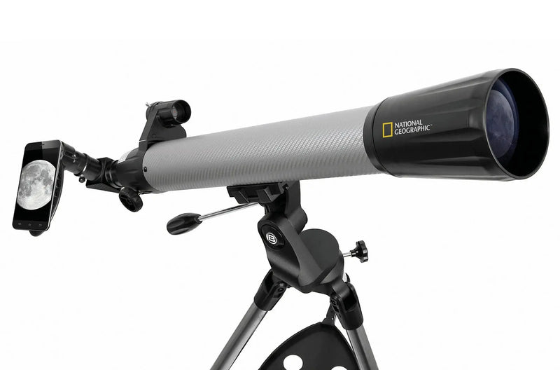 National Geographic 70mm Refractor Telescope - Adjustable Height Tripod - Bonus Astronomy Software