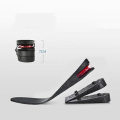 Invisible Height-Increasing Insoles