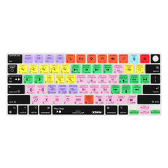 XSKN Keyboard Cover for MacBook Air - Pro Software Shortcuts