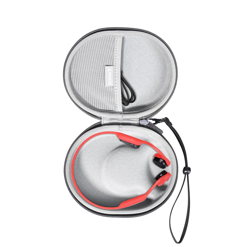 RLSOCO Hard Case for SHOKZ OpenRun Mini/New OpenRun Pro 2 Mini/OpenRun Pro Mini Bone Conduction Open-Ear Bluetooth Sport Headphones