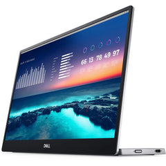 Dell 14-Inch FHD LED Portable Monitor with Dual-Screen Productivity in-Plane Switching USB-C Connectivity Low Blue Light and Display Manager Software